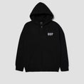 Load image into Gallery viewer, HUF Set Classic Logo Full Zip Hood Black