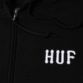 Load image into Gallery viewer, HUF Set Classic Logo Full Zip Hood Black