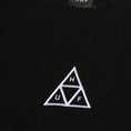 Load image into Gallery viewer, Huf Set Triple Triangle Crewneck Black