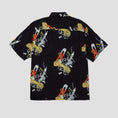 Load image into Gallery viewer, HUF Skidrokyo Shortsleeve Resort Top Black