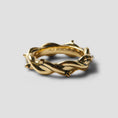 Load image into Gallery viewer, HUF Thorn Ring Gold