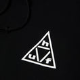 Load image into Gallery viewer, HUF Triple Triangle Pullover Hoodie Black / White