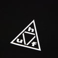 Load image into Gallery viewer, HUF Triple Triangle T-Shirt Black / White