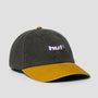 HUF Two Tone 89 Washed 6 Panel Hat Black