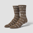 Load image into Gallery viewer, HUF Variety 3 Pack Sock Brown