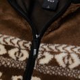 Load image into Gallery viewer, HUF X Bronze High Pile Full Zip Fleece Brown
