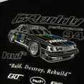 Load image into Gallery viewer, HUF x GReddy Retro Mod Crew Black