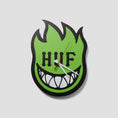 Load image into Gallery viewer, HUF x Spitfire Bighead Clock HUF Green