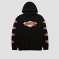 Load image into Gallery viewer, HUF x Thrasher Logo Hoodie Black