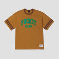 Load image into Gallery viewer, Huf Fuck It Football Shirt Caramel