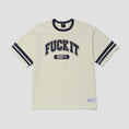 Load image into Gallery viewer, Huf Fuck It Football Shirt Ivory