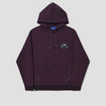 Load image into Gallery viewer, Helas La Marque Hoodie Dark Plum