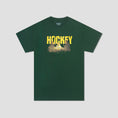 Load image into Gallery viewer, Hockey Take a Hike T-Shirt Forest Green