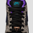 Load image into Gallery viewer, Nike SB Dunk Low Pro Skate Shoes String / Black / Bright Spruce / Fierce Purple
