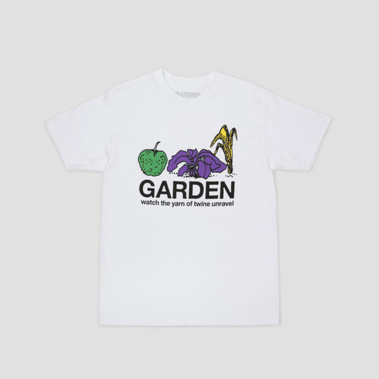 Garden Skateboards Diamond Sharp T-Shirt White