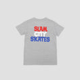 Load image into Gallery viewer, Slam City Classic Scale Logo Youth T-Shirt Heather
