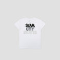 Load image into Gallery viewer, Slam City Classic Scale Logo Kids T-Shirt White
