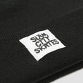 Load image into Gallery viewer, Slam City Skates Mile Beanie Black