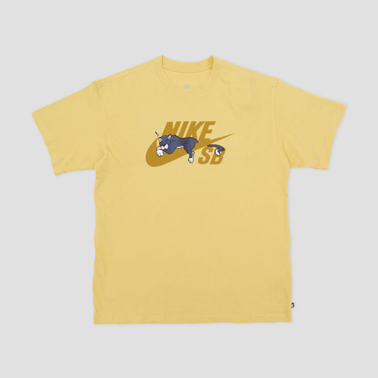 Nike SB Leopard T-Shirt Saturn Gold