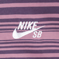 Load image into Gallery viewer, Nike SB Max90 Stripe T-Shirt Plum Dust