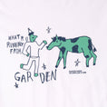 Load image into Gallery viewer, Garden Skateboards Run 4 Ur Life T-Shirt White