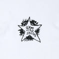 Load image into Gallery viewer, Slam City Skates Swank Star T-Shirt White / Black
