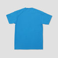 Load image into Gallery viewer, Slam City Skates Classic Logo T-Shirt Turquoise / White