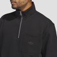 Load image into Gallery viewer, adidas Shmoo 1/4 Zip Crew Black
