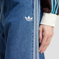Load image into Gallery viewer, Adidas Firebird Pants Medium Blue Denim