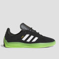 Load image into Gallery viewer, Adidas Puig Skate Shoes Core Black / White / Semi Solar Green