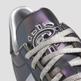 Load image into Gallery viewer, Adidas Country X Always Skate Shoes Core Black / Purple / Silver Metallic
