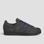 adidas Superstar ADV Skate Shoes Carbon / Carbon / Purple