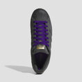 Load image into Gallery viewer, adidas Superstar ADV Skate Shoes Carbon / Carbon / Purple