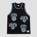 Load image into Gallery viewer, HUF Basketball Jersey Black