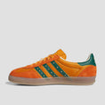 Load image into Gallery viewer, Adidas X Hardies Gazelle Skate Shoes Rustic Orange / Collegiate Green / Gum 5