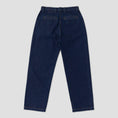 Load image into Gallery viewer, Krooked Eyes Denim Twill Pant Dark Rinse Denim