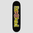 Load image into Gallery viewer, Krooked x Quartersnacks 8.5 Snackman Skateboard Deck Black