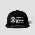 Load image into Gallery viewer, HUF Land Cruiser Rally Snapback Cap Black