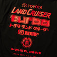 Load image into Gallery viewer, HUF Land Cruiser Turbo T-Shirt Black