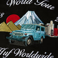 Load image into Gallery viewer, HUF Land Cruiser World Tour Jacket Black