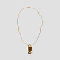 Load image into Gallery viewer, HUF Lock & Key Pendant Gold