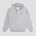 Load image into Gallery viewer, Last Resort AB Atlas Monogram Zip Hoodie Heather Grey