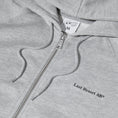 Load image into Gallery viewer, Last Resort AB Atlas Monogram Zip Hoodie Heather Grey
