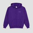 Load image into Gallery viewer, Last Resort AB Atlas Monogram Hoodie Heliotrope / White