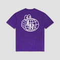 Load image into Gallery viewer, Last Resort AB Atlas Monogram T-Shirt Heliotrope / White