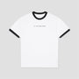 Last Resort AB Signature Ringer T-Shirt White / Black