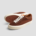 Load image into Gallery viewer, Last Resort AB VM001 Suede Lo Skateboard Shoes Choc Brown / White