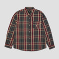 Load image into Gallery viewer, HUF Megablast Plaid Longsleeve Shirt Deep Wine