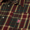 Load image into Gallery viewer, HUF Megablast Plaid Longsleeve Shirt Deep Wine