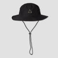 Load image into Gallery viewer, HUF Metal TT Boonie Hat Black